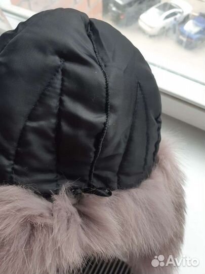 Шапка ушанка меховая