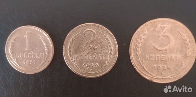 Медные монеты 1924 года