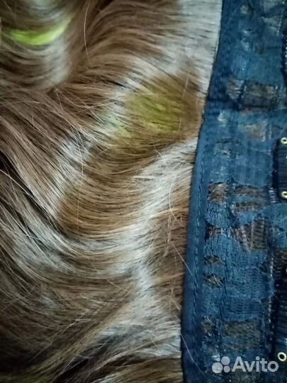 Волосы на заколках новые