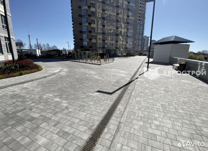 Тротуарная плитка, работы под ключ