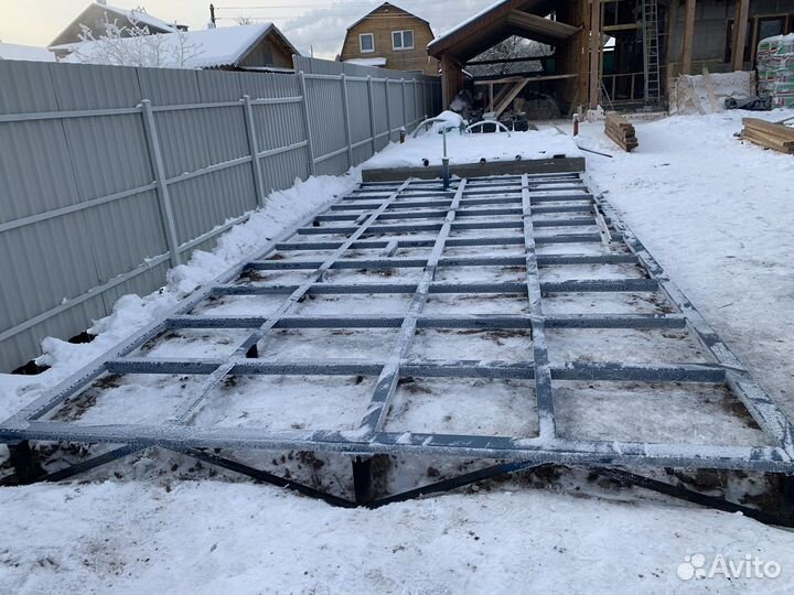 Строительство заборов под ключ навесы, ворота