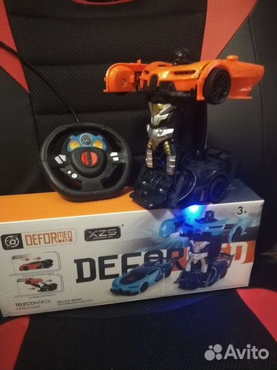 Машина трансформер Спорткар. Новая