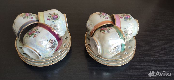 Японский чайный сервиз 6 персон. Редкий/винтажный