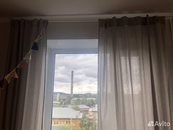Шторы с карнизом