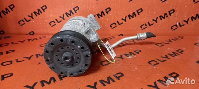 Компрессор кондиционера Toyota Isis ZNM10 1ZZ-FE