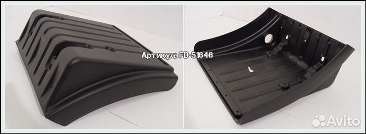 Брызговик задняя часть ман TGA