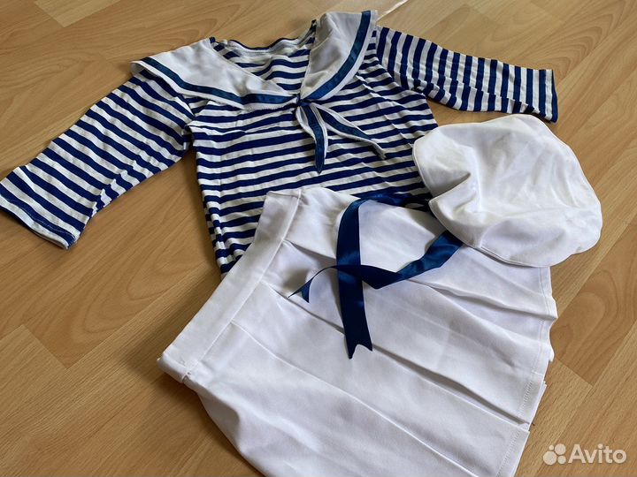 Костюм Морячки для девочки 4-7 лет