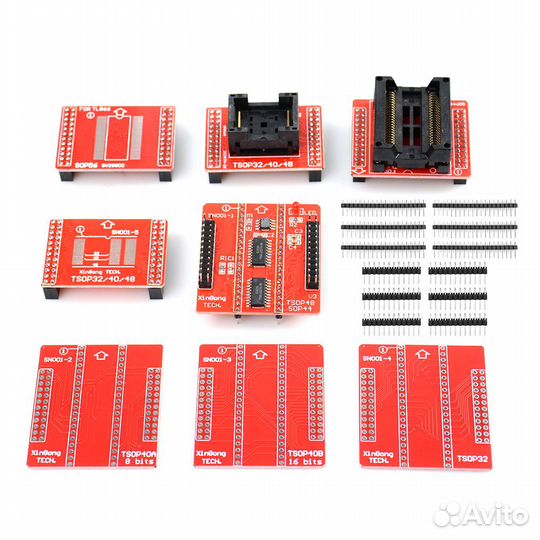 Программатор TL866II+ адаптеры nand/nor/flash