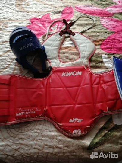 Шлем защитный мягкий для борьбы