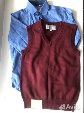 Рубашка школьная imperator 122-128 новая