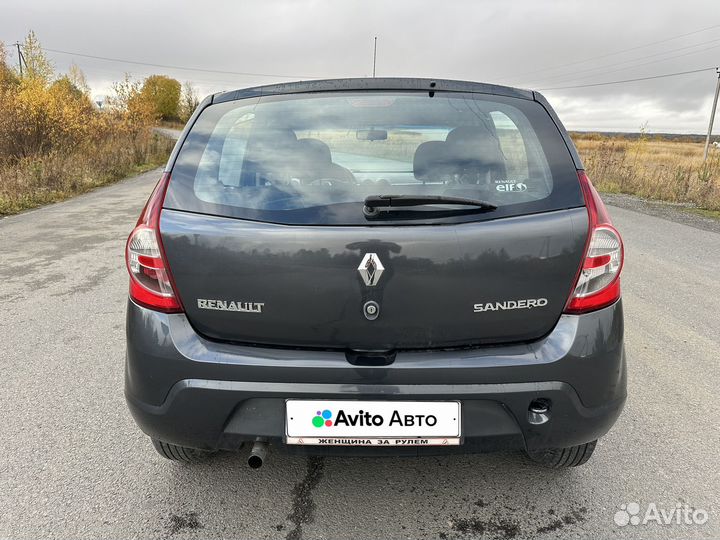 Renault Sandero 1.6 МТ, 2010, 210 000 км