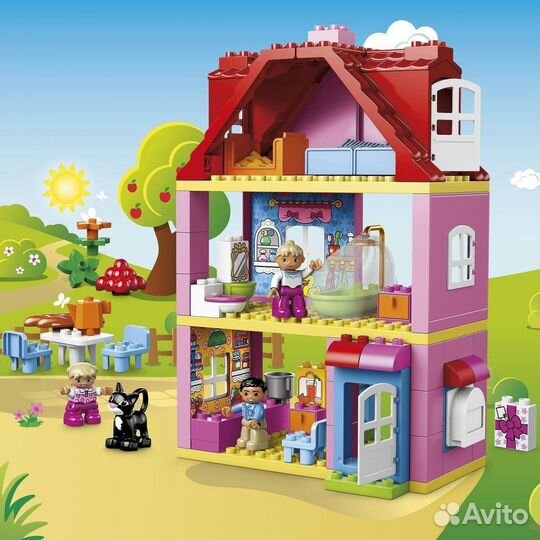 Lego duplo кукольный домик
