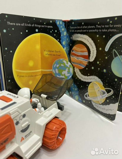 Peep inside space + игрушки