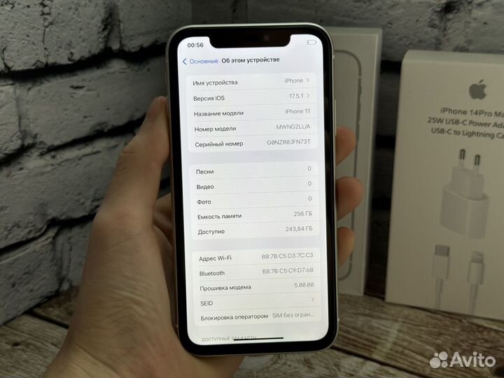 iPhone 11 256gb sim(100%акб)