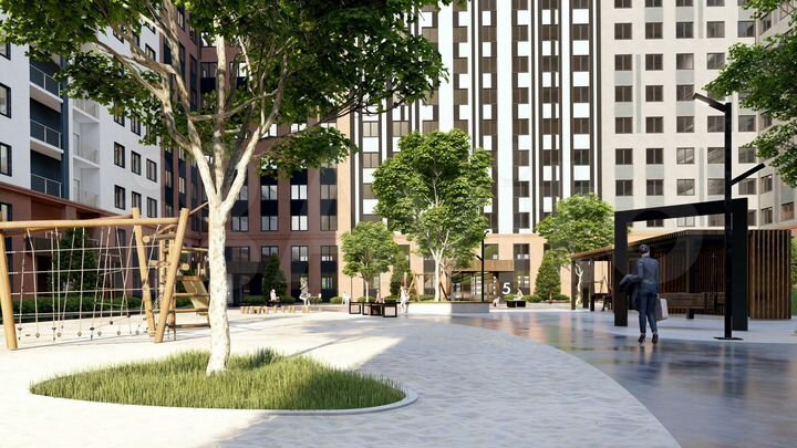 1-к. квартира, 33,4 м², 10/14 эт.