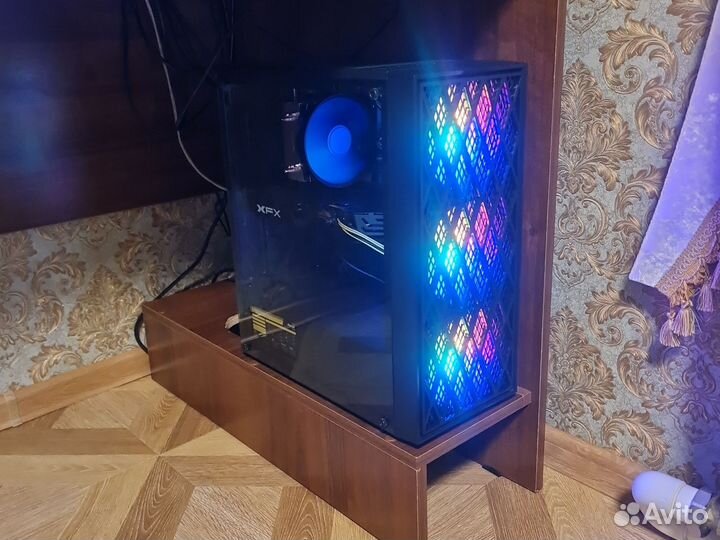 Игровой пк intel 2640v4,RX580 8gb,16gbDDR4,128SSD