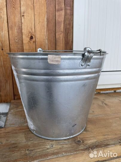 Ведро оцинкованное