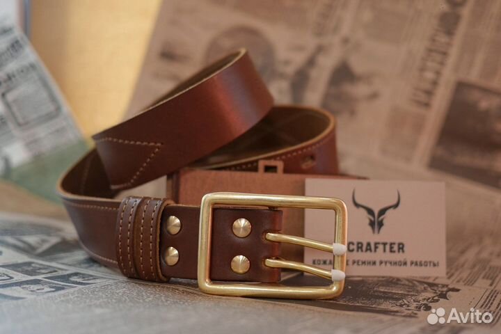 Crafter Кожаные ремни ручной работы
