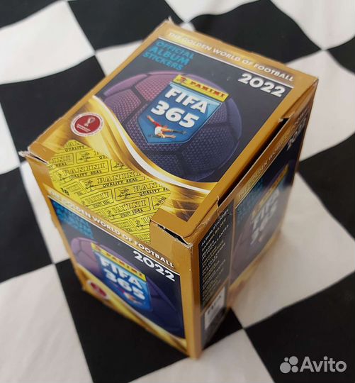 Фифа 2021-2022 Блок с наклейками (50 пакетов)