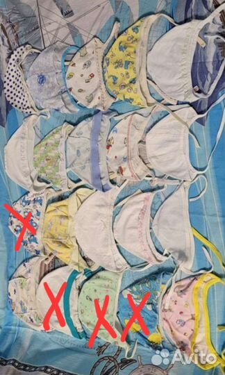 Чепчики, носочки, варежки