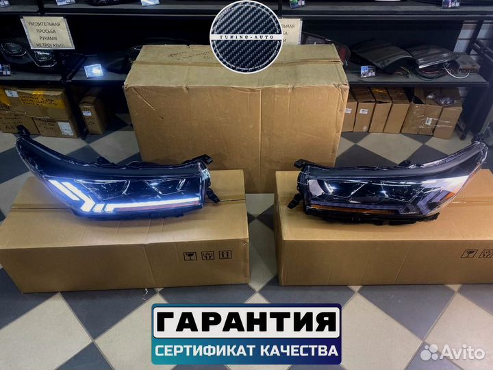 LED Фары Toyota Highlander 2016-2019