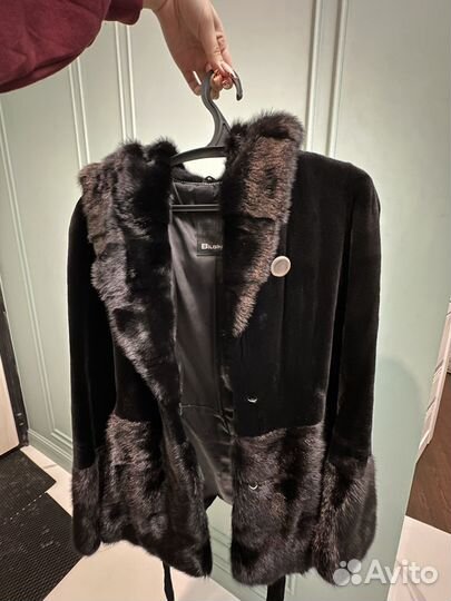Шуба натуральная норка автоледи