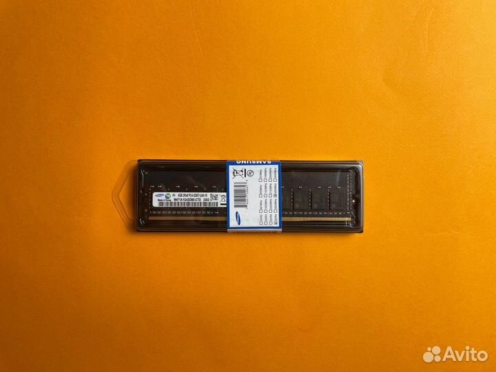 DDR4 4 GB 3200 MHz dimm 2Rx8 Samsung Новая