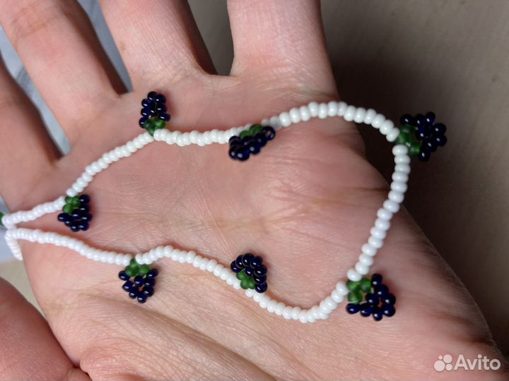 Чокер из бисера