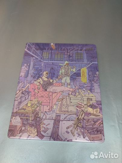 Cyberpunk 2077 ps4 steelbook + comicbook