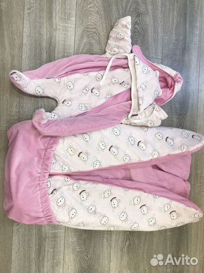 Конверт на выписку для девочки весна осень