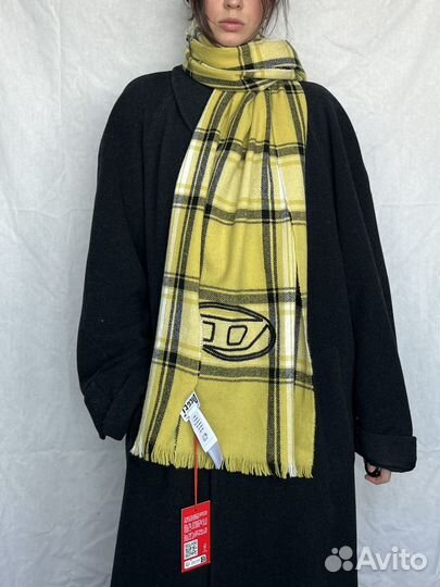 Шарф Diesel шерсть унисекс новый