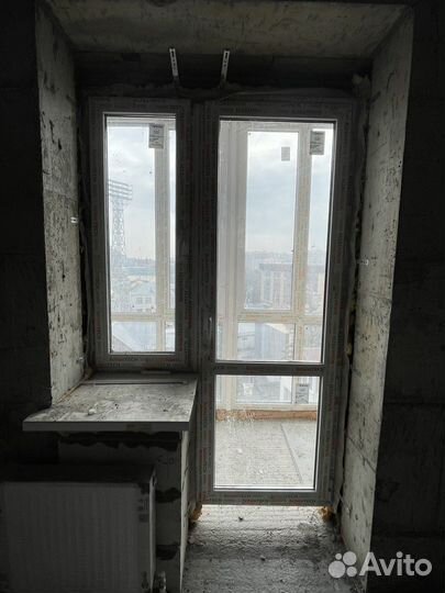 Дверь пластиковая+окно