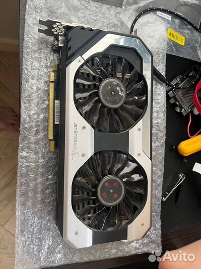 Видеокарта 1060 6 gb palit jetstream