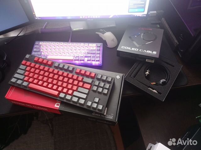 Клавиатура Red square keyrox tkl+авиатор объявление продам