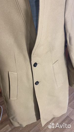 Пальто мужское zara s