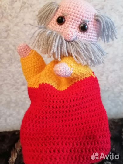 Перчаточный кукольный театр. Вязаные игрушки