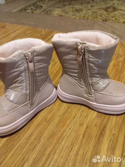 Ботинки детские зимние 19 размер