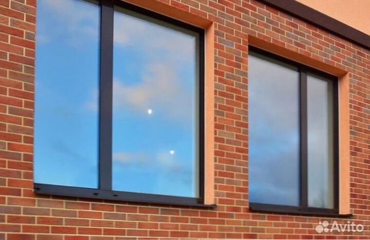 Окна алюминиевые Алютех