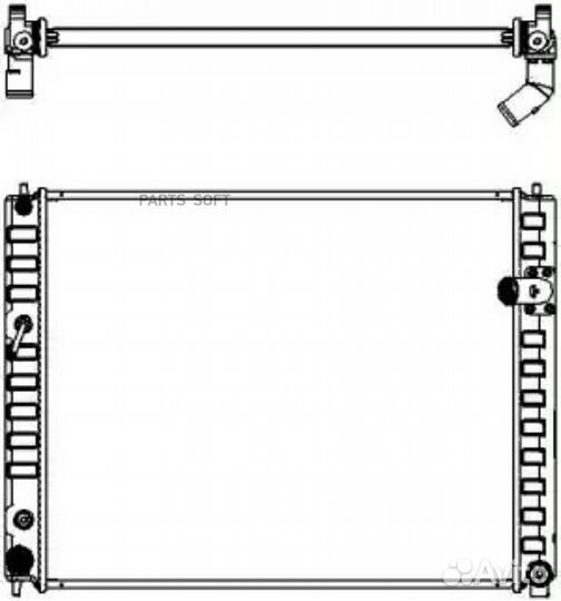 Радиатор охлаждения Инфинити QX50 2014