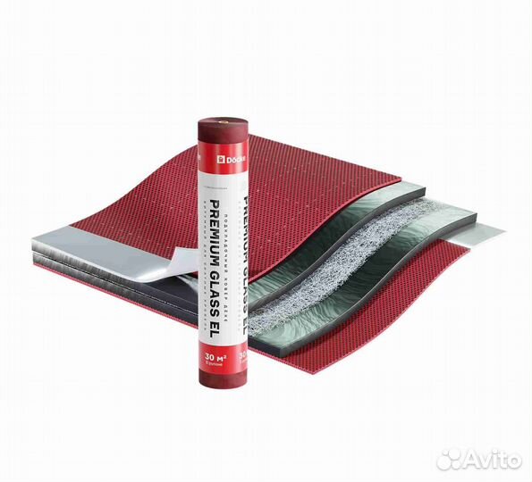 Подкладочный ковер Docke PIE premium glass EL, 30