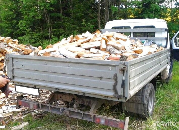 Дрова с доставкой бортовой машиной от 3м3