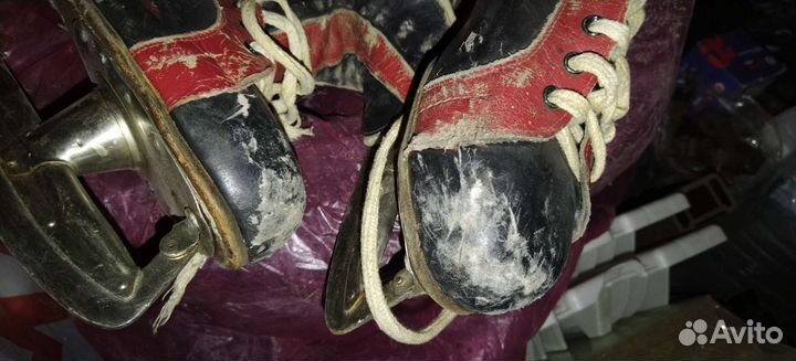 Коньки хоккейные СССР