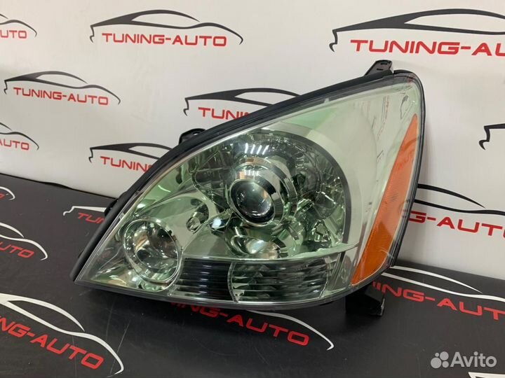 Фары Lexus GX470 Зеленые штатные