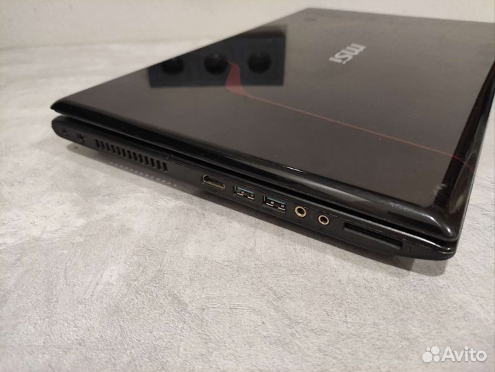 Игровой ноутбук msi ge70