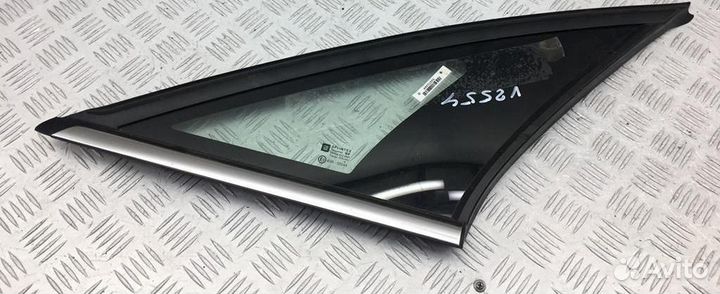 Стекло заднее правое глухое/форточка Opel Vectra C