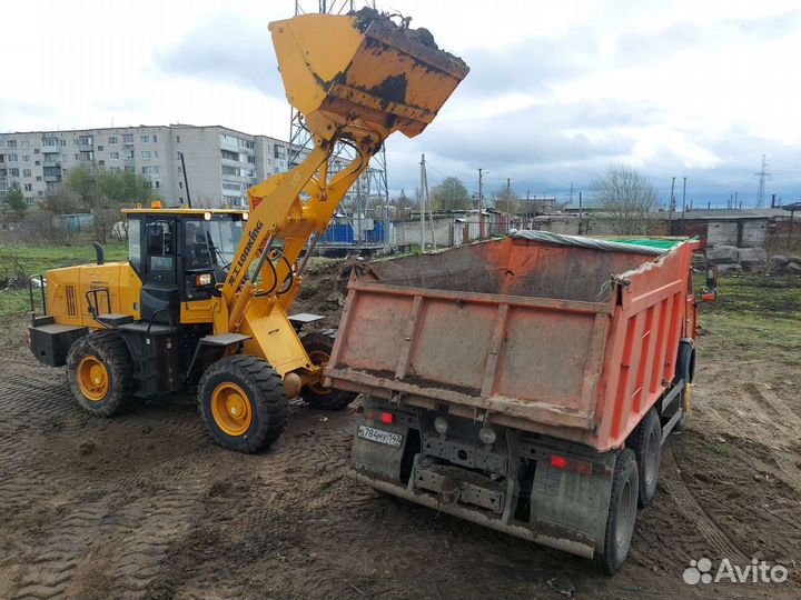 Фронтальный погрузчик