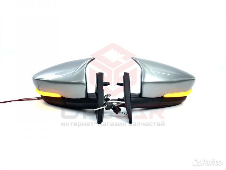 Накладки зеркал Granta в стиле BMW окрашенные