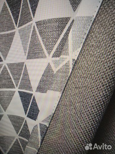 Штора блэкаут рогожка на люверсах 1,5 м