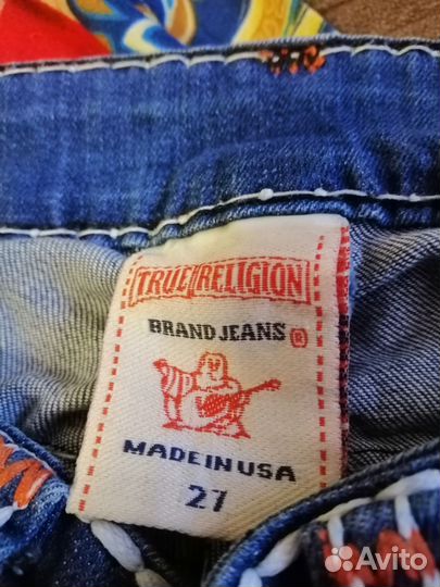 Джинсы true religion