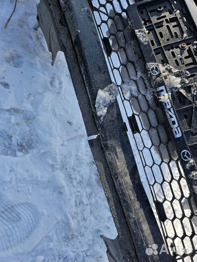 Бампер mazda6 GG передний